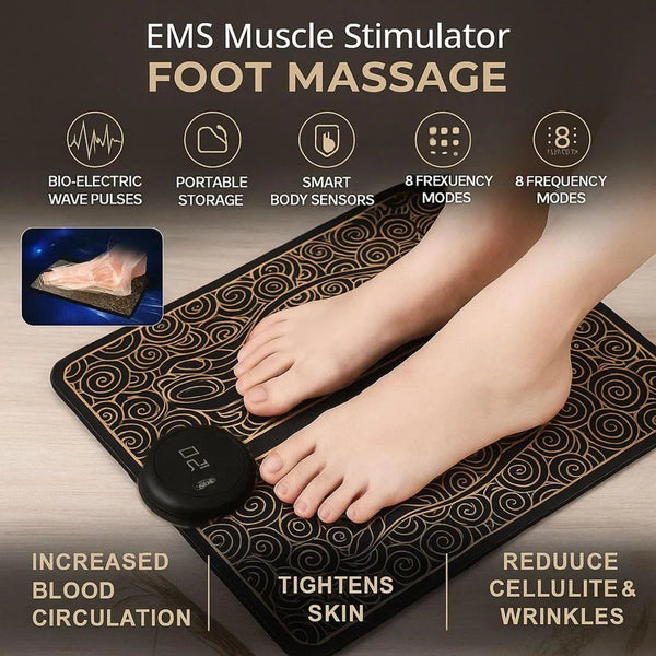 Mini Foot Massager Mat - 1 Pcs 20 Watts for Ultimate Relaxation