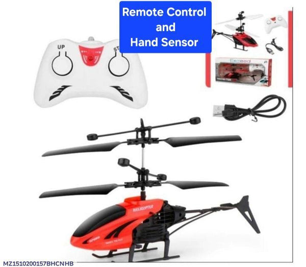 Remote Control and Hand Sensor Helicopter