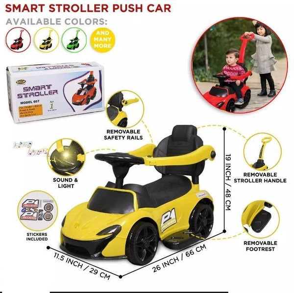 Kid's Stroller Riding Car (Standard Size)